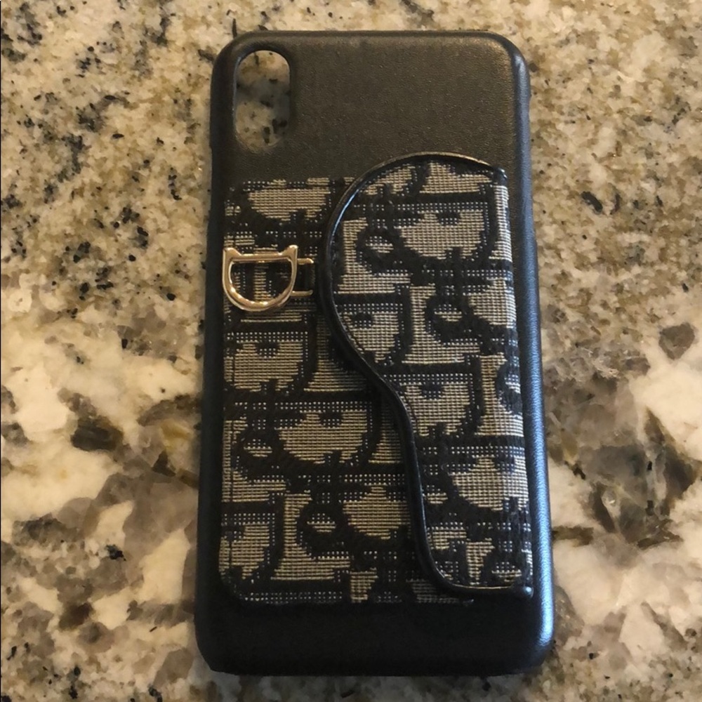 Christian Dior saddle phone case